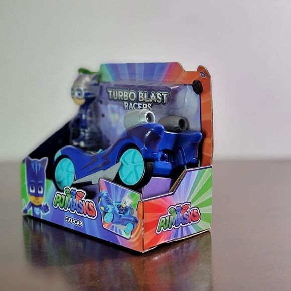 Hasbro PJ Masks Turbo Blast Racers Cat-Car And Catboy Figure Brand New - Picture 5 of 6